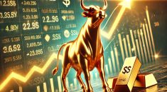Harga Emas Semakin Meroket, Mendekati Rekor Tertinggi Dalam 3 Bulan