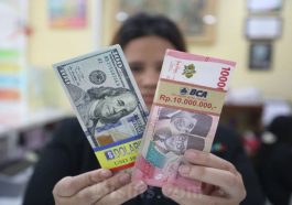 Kurs Dolar AS terhadap Rupiah 13 Mei 2025