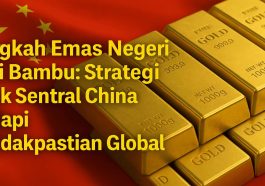 Bank Sentral China Timbun Emas Selama 7 Bulan Berturut-turut