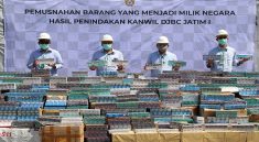 Bea Cukai Perkuat Penindakan Rokok Ilegal Jaga Stabilitas Fiskal