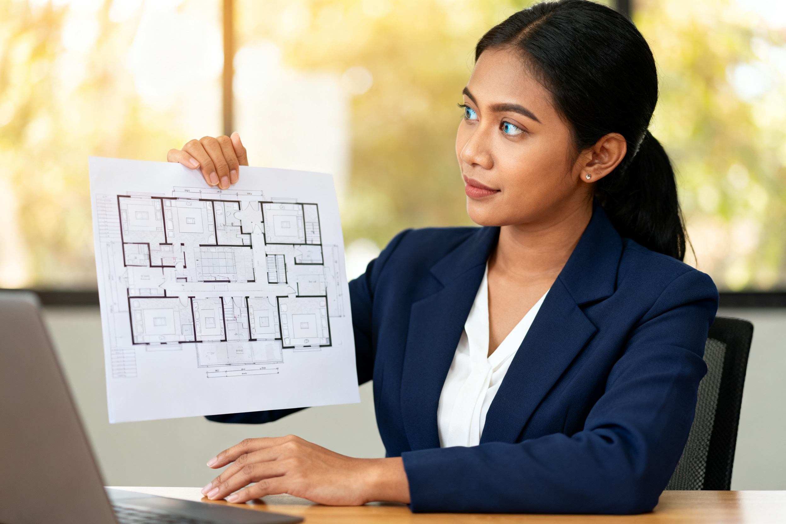 analisis dinamika ekonomi investasi realestat lewat pemeriksaan denah properti oleh wanita Indonesia